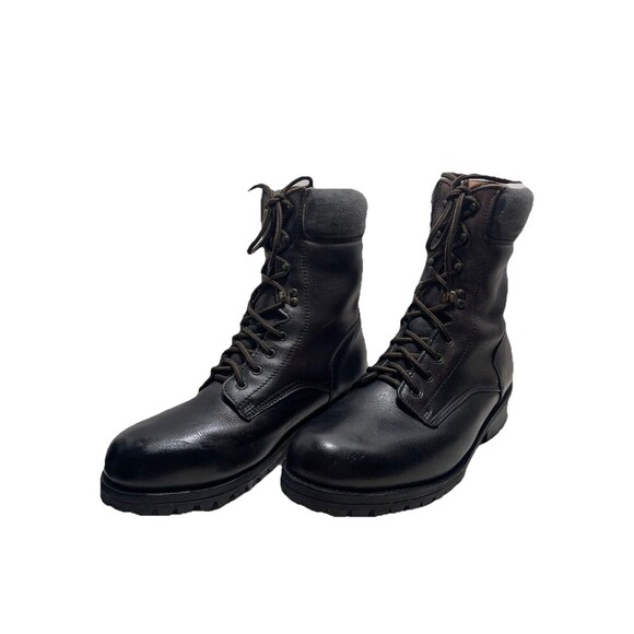 RedHead Waterproof Boots AMK-1224 Size 12M Lace-Up Leather  Black EUC ***READ*** main image 8